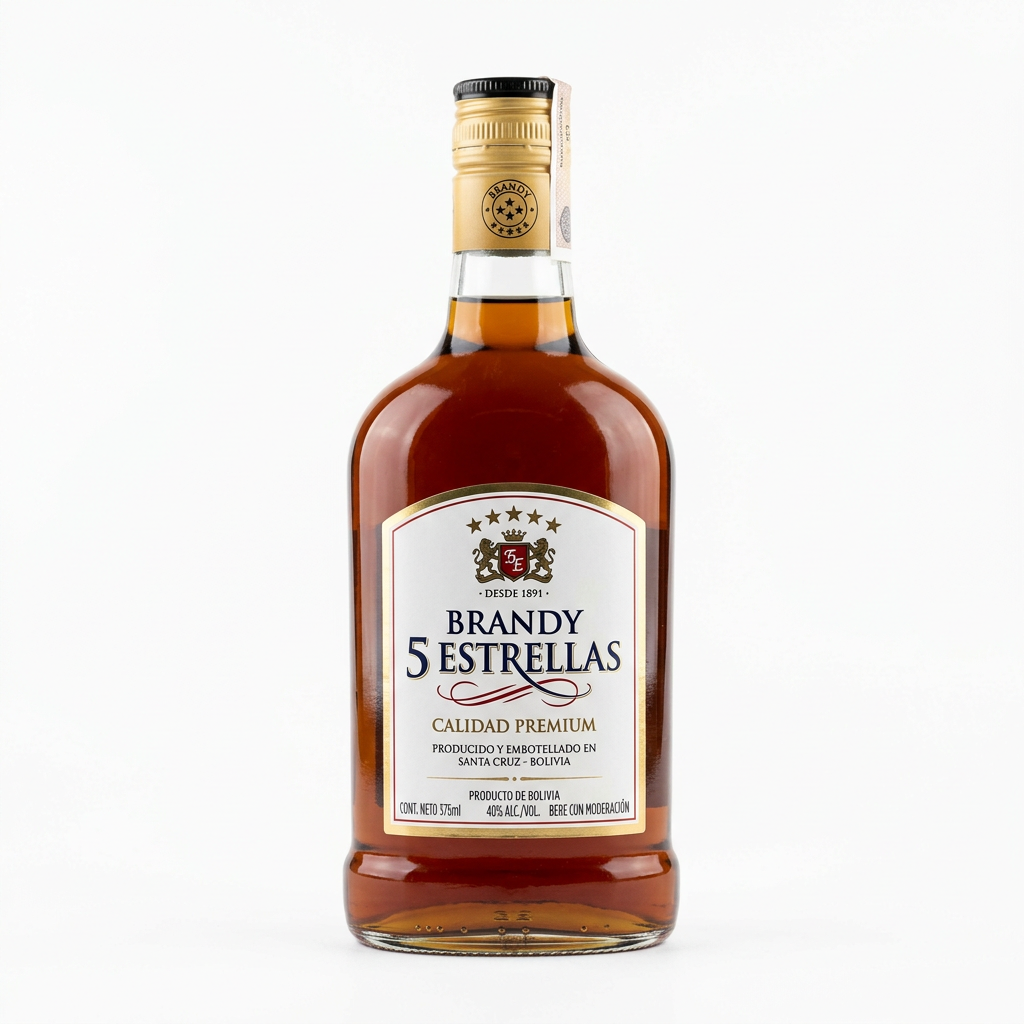 Brandy 5 Estrellas 375ml