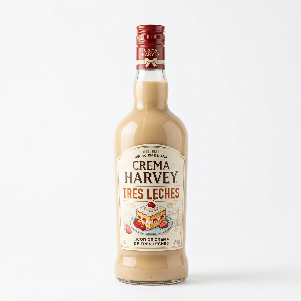 Crema Harvey 3 Leches 750ml